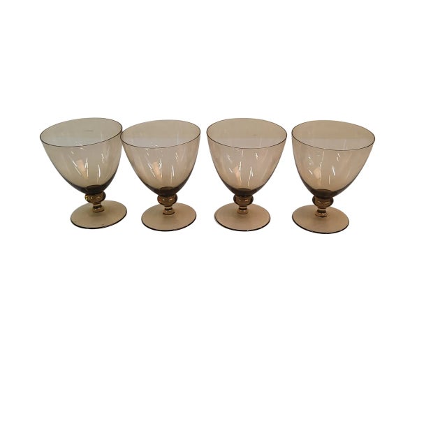 Mid-Century Modern 1940s Swedish Crystal Cocktail Set- 8 Pieces For Sale - Image 3 of 4