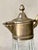 Vintage Cut Glass and Silver Plated Bar Set of Jug and Shaker, Italy, 1950s, Set of 2 For Sale - Image 9 of 11