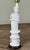 Vintage Japanese Blanc De Chine Porcelain Guanyin Table Lamp For Sale - Image 4 of 7
