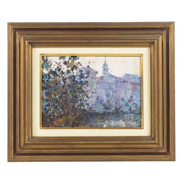 Jaime Murteira, Landscape, 1970s, Oil Painting, Framed For Sale - Image 6 of 6