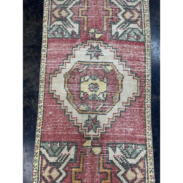 Turkish Yastik Rug 1'4" x 2'10" For Sale - Image 4 of 6