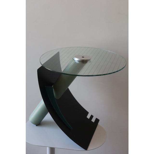 Postmodern Postmodern Studio Side Table by Michael Graham, 1987 For Sale - Image 3 of 9