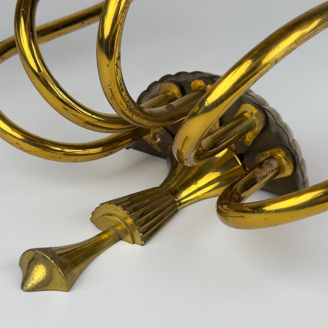 Vintage Brass Wall Lamp by Stilnovo, Italy, 1950s For Sale - Image 14 of 18