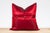 Cherry Festive Silk Euro Pillow Cover For Sale In Los Angeles - Image 6 of 7