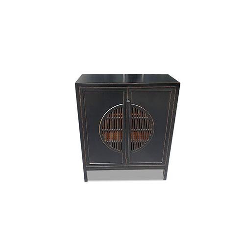 MC Lin's cabinet is made out of elm wood. It has 2 doors and 2 removable shelves. It can use as shoes cabinet or other...