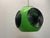 Vintage Ufo Ceiling Lamp in Green Plastic and with Black Grids from Massive Lighting, 1970s For Sale - Image 6 of 18