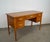 1950’s Mid-Century Modern Walnut 5-Drawer Desk For Sale In Los Angeles - Image 6 of 12