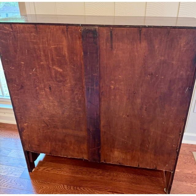 Antique American Walnut Slant Front Writing Desk With Drawers Circa 1800's For Sale - Image 18 of 18