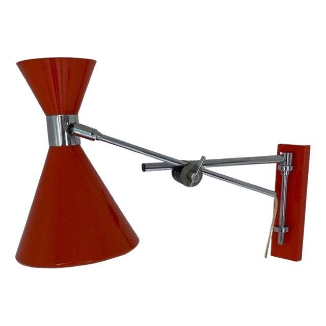 Vintage Wall Mounted Lamp from Herda For Sale