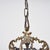 1930s Metal and Glass Chandelier For Sale - Image 4 of 10
