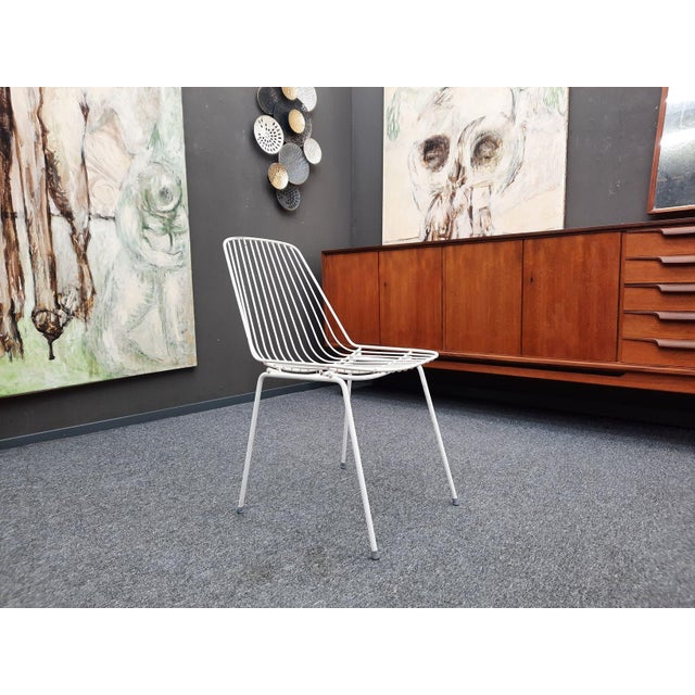 Vintage Metal Garden Chair, 1950s For Sale - Image 9 of 14