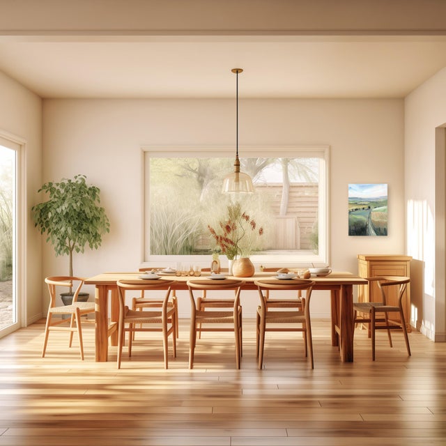 Green Miles Away - Rural Landscape Still Life Mixed Media Original Artwork by Jodi Miller For Sale - Image 8 of 9