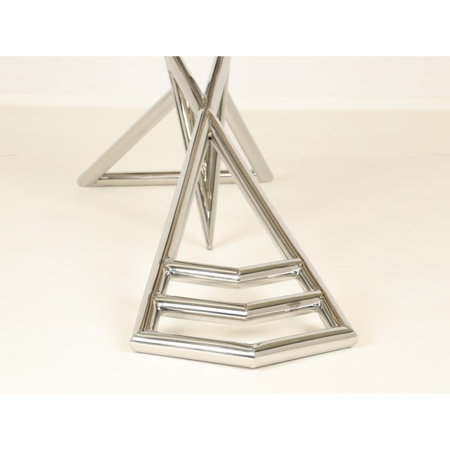 Handcrafted Scissors 1 Console Table by Bruno Helgen, Bali, 2000s For Sale - Image 10 of 18