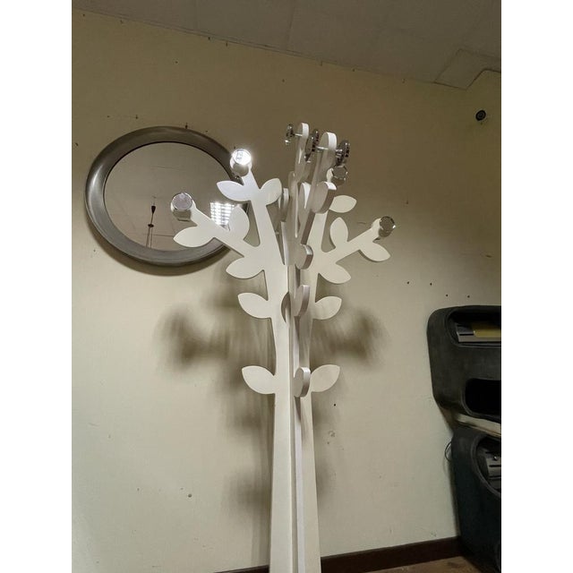 White Italian Alberico Coat Stand For Sale - Image 8 of 18