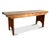 Antique Wooden Farmhouse Bench For Sale - Image 4 of 9