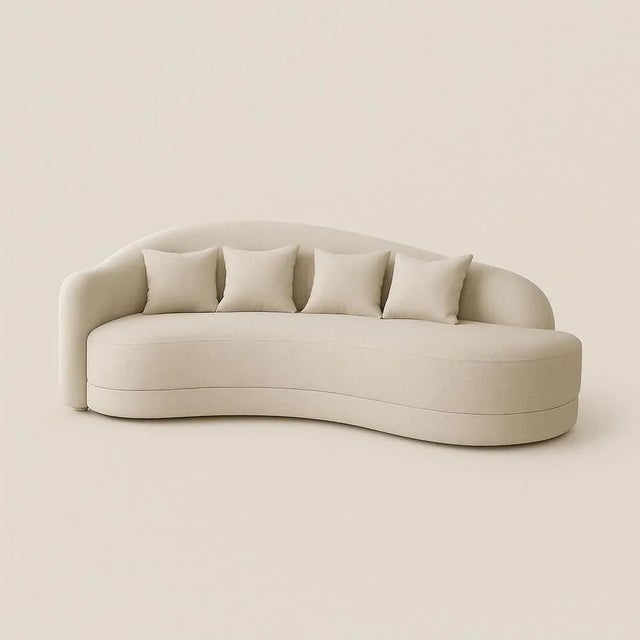 Textile Baine Daybed in Velvet by Jérôme Bugara For Sale - Image 7 of 8