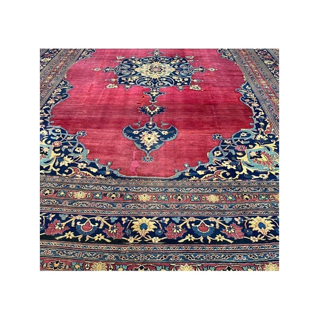 13x20 Antique Persian Khorassan Area Rug - 502334 For Sale - Image 13 of 15