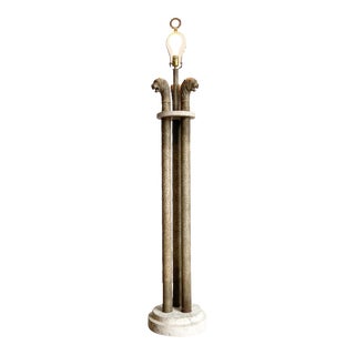 Postmodern Three Headed Panther Floor Lamp For Sale