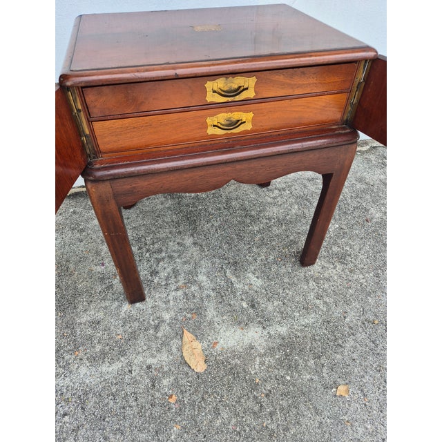 Antique English Silver Chest or Stand For Sale In West Palm - Image 6 of 6