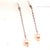 Metal Fine Quality Japanese Akoya Pearl Earrings set in14k Gold 8.44 mm Certified For Sale - Image 7 of 9
