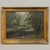 Wood Framed Oil Painting on Panel by Laurent Souky (1914–2005), 'Au Bord Du Lesse' For Sale - Image 7 of 18