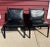 1980s Stellar Works Post Modern-Style Ren Leather Chairs- a Pair For Sale - Image 9 of 9