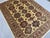 2000 - 2009 Cream Kazak Tribal Wool Rug With Medallions, 5'4" X 7'4" For Sale - Image 5 of 14