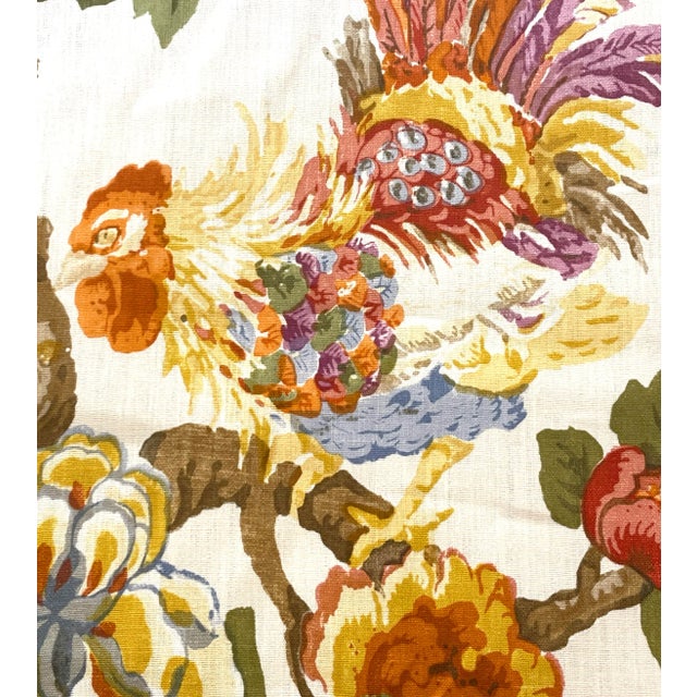 Blue Gp & J Baker “Pertelote" Fabric For Sale - Image 8 of 10