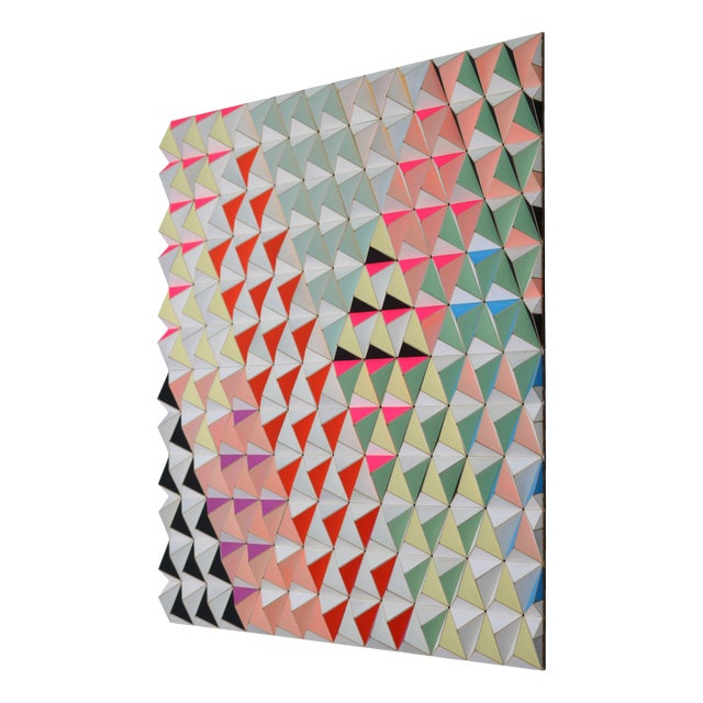 Sebastian Welzel, Fis-3 Topographie, Cardboard, Limited Edition 19 of 20 For Sale