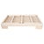 Coastal Artifacts Rattan Breakfast Tray Table in White Wash with Glass For Sale - Image 3 of 4