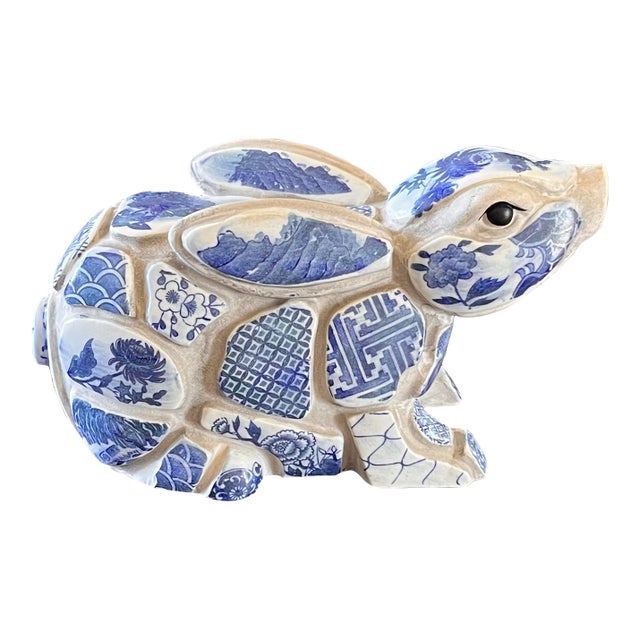 1980 Tiffany & Co Ceramic Mosaic Bunny by Nancy Lopez For Sale