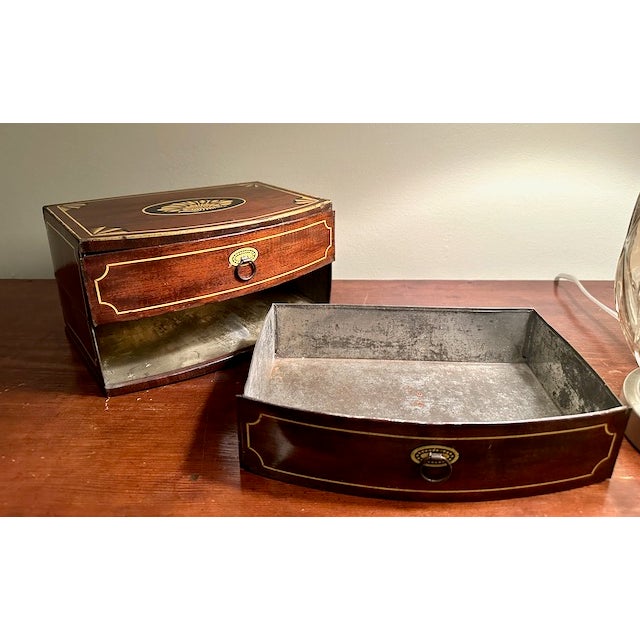 Coffee Antique Two-Drawer Confectionary Tin From Scotland For Sale - Image 8 of 8