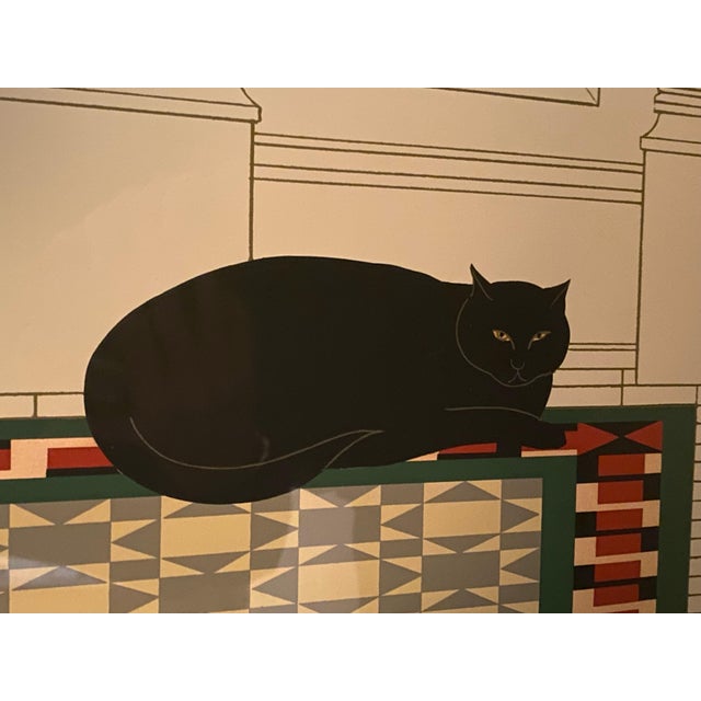 Paper 1970s Will Barnet Original Signed, Titled & Numbered Limited Edition Serigraph "Soliloquy" For Sale - Image 7 of 13