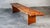 1970s Mid-Century Modern Live Edge Solid Wood Bench For Sale - Image 16 of 18