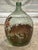 Hand Painted Antique Demi John Bottle From Normandy, France, ‘Pinot Noir’, Original Crate For Sale - Image 9 of 13