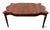 Vintage Henredon Regency Style Flame Mahogany Scalloped Extension Dining Table For Sale - Image 9 of 12