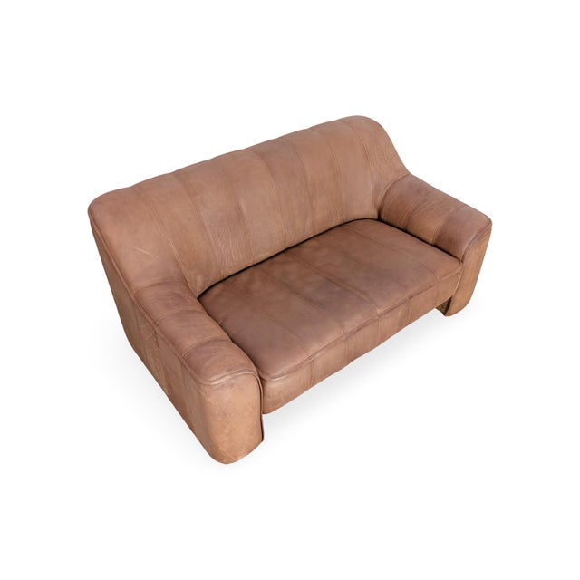 DS44 Two-Seater Buffalo Leather Sofa in Brown by de Sede For Sale - Image 6 of 12