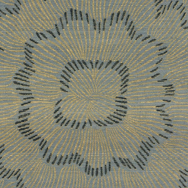 Traditional Schumacher X Celerie Kemble Feather Bloom Sisal Wallcovering In Nile For Sale - Image 3 of 5