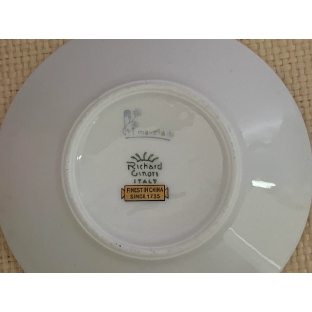 Vintage Ginori Small Porcelain Bowls For Sale - Image 12 of 13