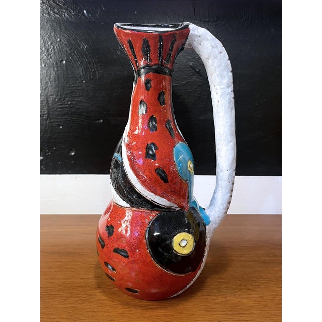 Vintage Ceramic Vase by Eugenio Pattarino, 1950s For Sale - Image 9 of 12