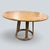 Contemporary Vintage Round Dining Table in Oak and Bamboo, 1970s For Sale - Image 3 of 9