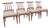 Foster McDavid Mid Century Modern Dining Chairs Set of Four 6642 For Sale