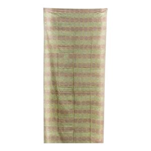 Ethereal Mint Silk Kantha Reversible Throw