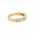 Contemporary Cartier Contessa Ring 18k Yellow Gold and Diamonds, Size 6.25 For Sale - Image 3 of 6