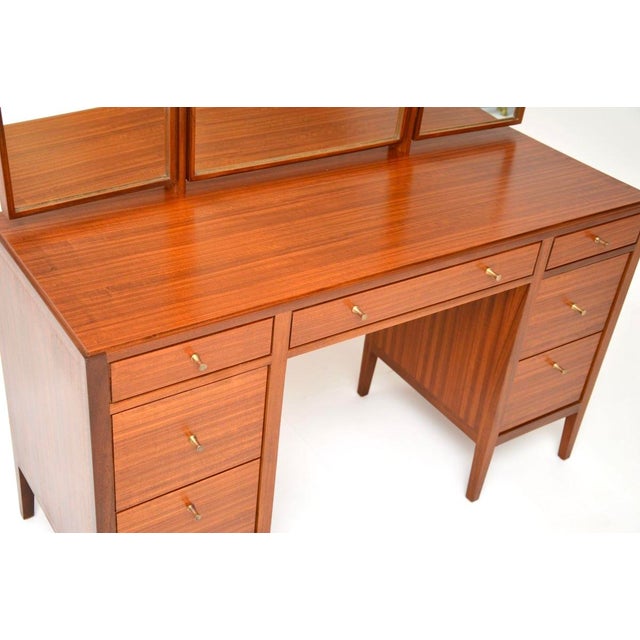 Wood Vintage Dressing Table from Loughborough, 1950s For Sale - Image 7 of 12