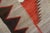 Excellent and Authentic With Dimensinal Design in Gray, Red and Brown Color American Navajo Rug For Sale - Image 12 of 15