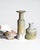 Modern Organic Drip Glaze Ceramic Vases by Barbara Stehr, Germany, 1980s, Set of 3 For Sale - Image 3 of 18