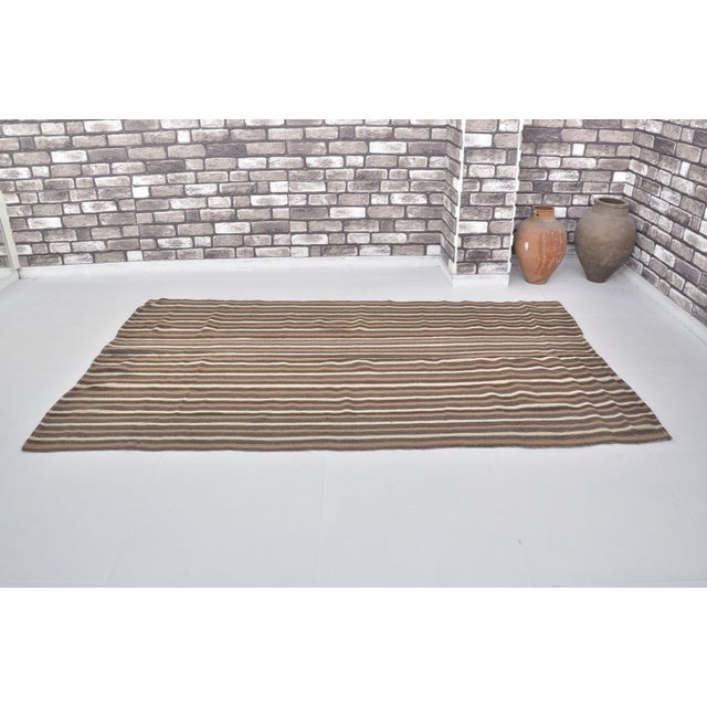 Handmade wool carpet in Turkish Anatolia , Vintage Oushak Rug,Turkish Vintage Anatolian Rug, Handmade wool Rug . One Of...