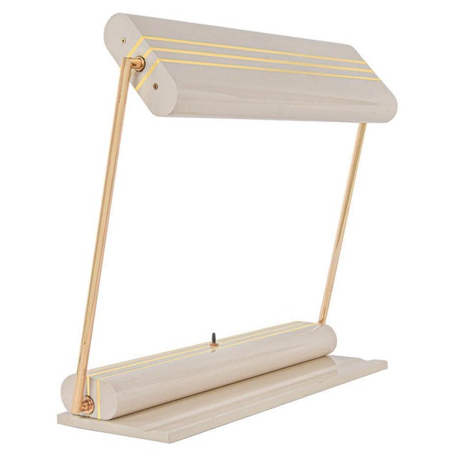 Art Deco Articulating Streamline Desk Lamp, 1930s For Sale - Image 12 of 12