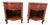 Late 20th Century Pair of French Provincial 1 Drawer Nightstands For Sale